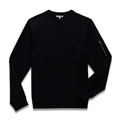 Easy Mondays Crew Neck Sweatshirt Black