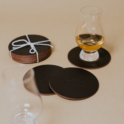 Thrive Leathergoods Full-grain Leather Coasters