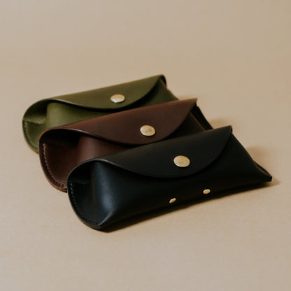 Thrive Leathergoods Full-grain Leather Glasses Case