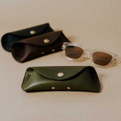 Thrive Leathergoods Full-grain Leather Glasses Case