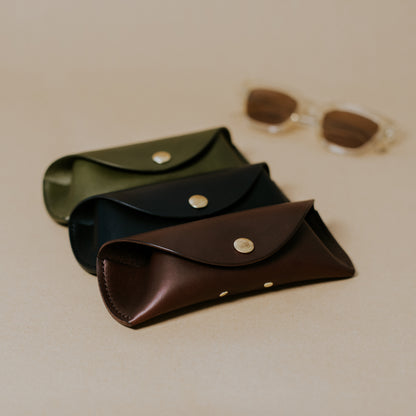 Thrive Leathergoods Full-grain Leather Glasses Case