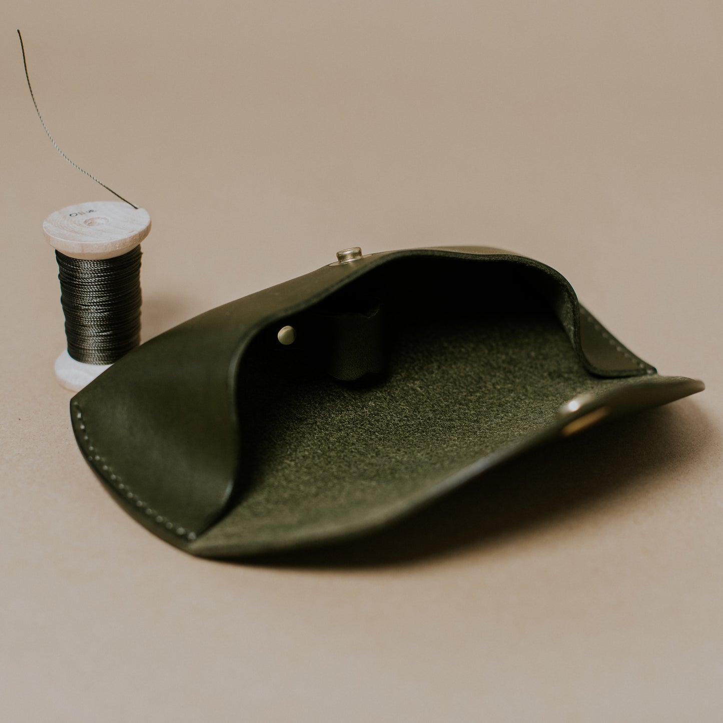 Thrive Leathergoods Full-grain Leather Glasses Case