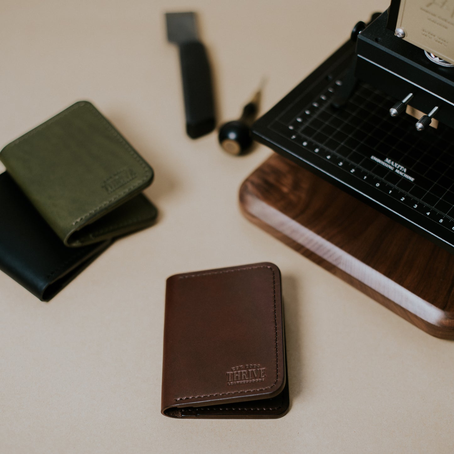 Thrive Leathergoods Full-grain Leather Bifold