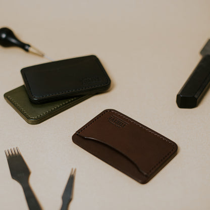 Thrive Leathergoods Full-grain Leather Card Holder