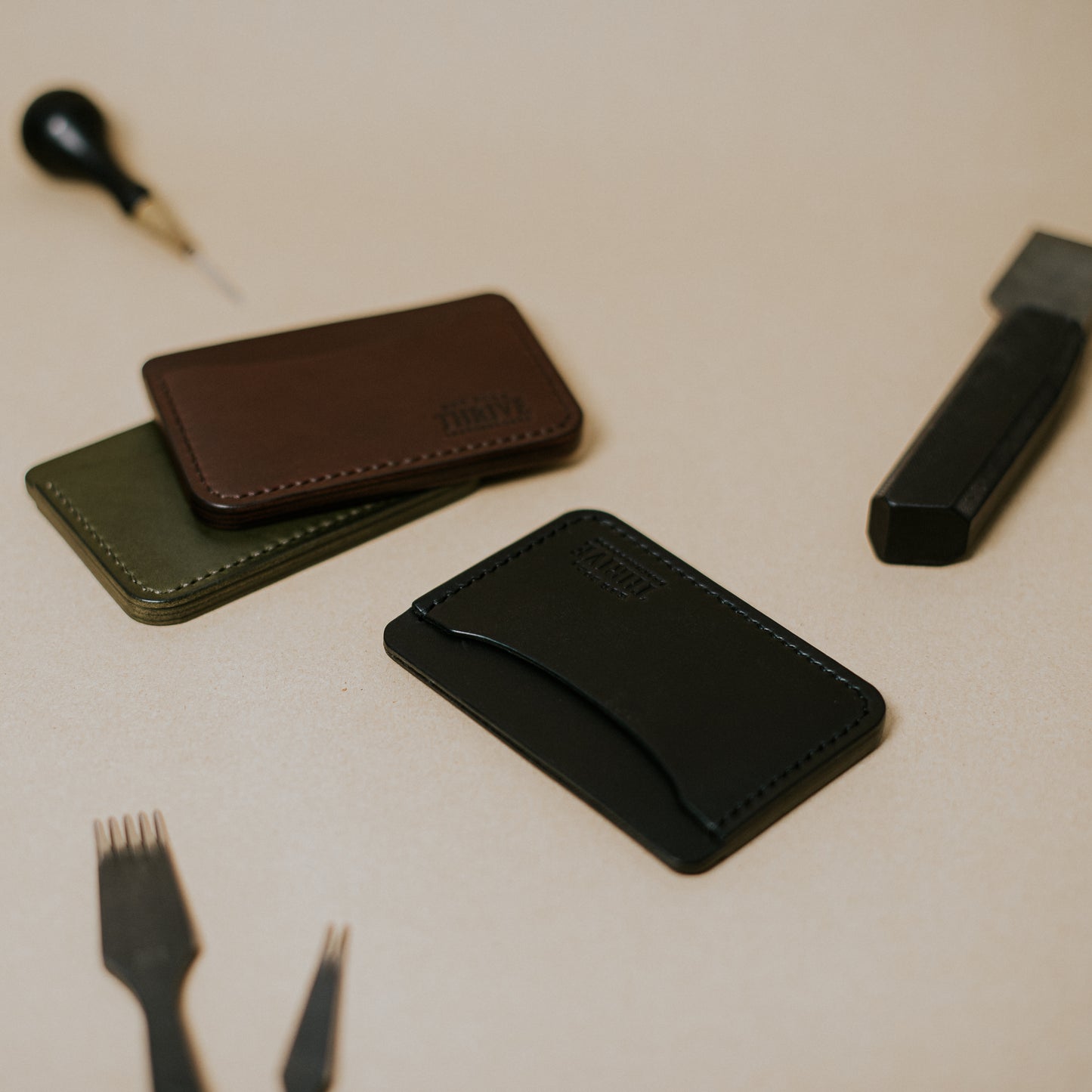 Thrive Leathergoods Full-grain Leather Card Holder