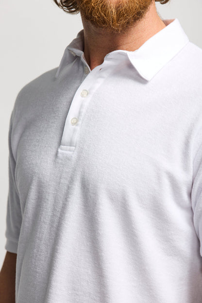Easy Mondays Towel Terry Polo White