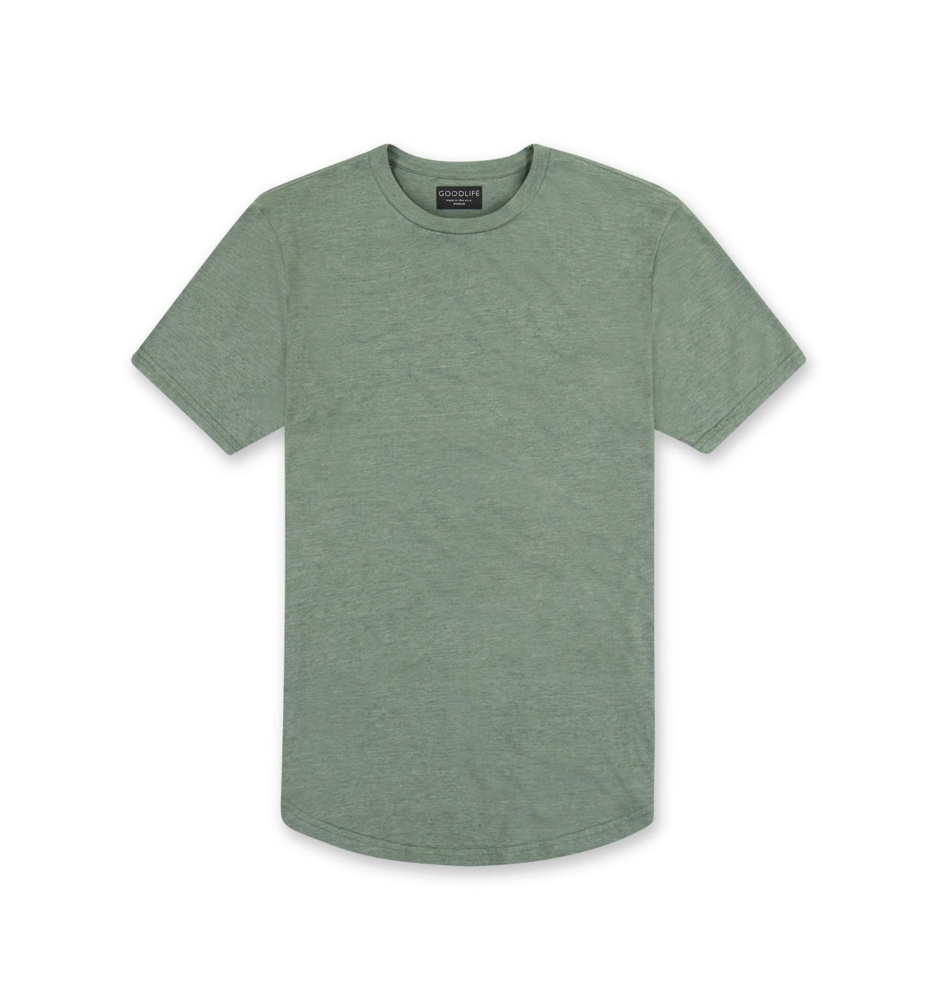Goodlife Triblend Scallop Crew Laurel Wreath