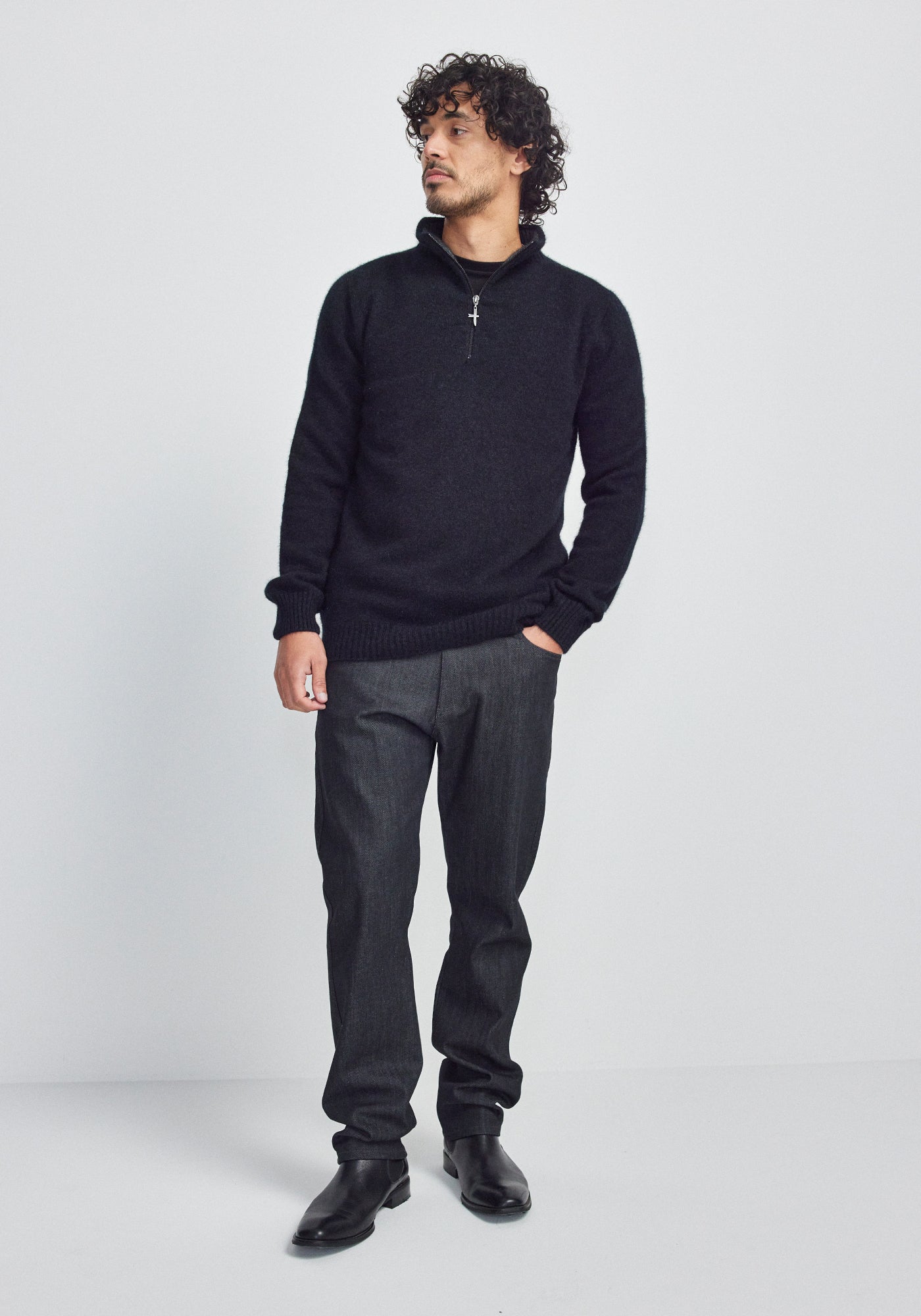 Untouched World Estuary Half Zip Zephyr Slate