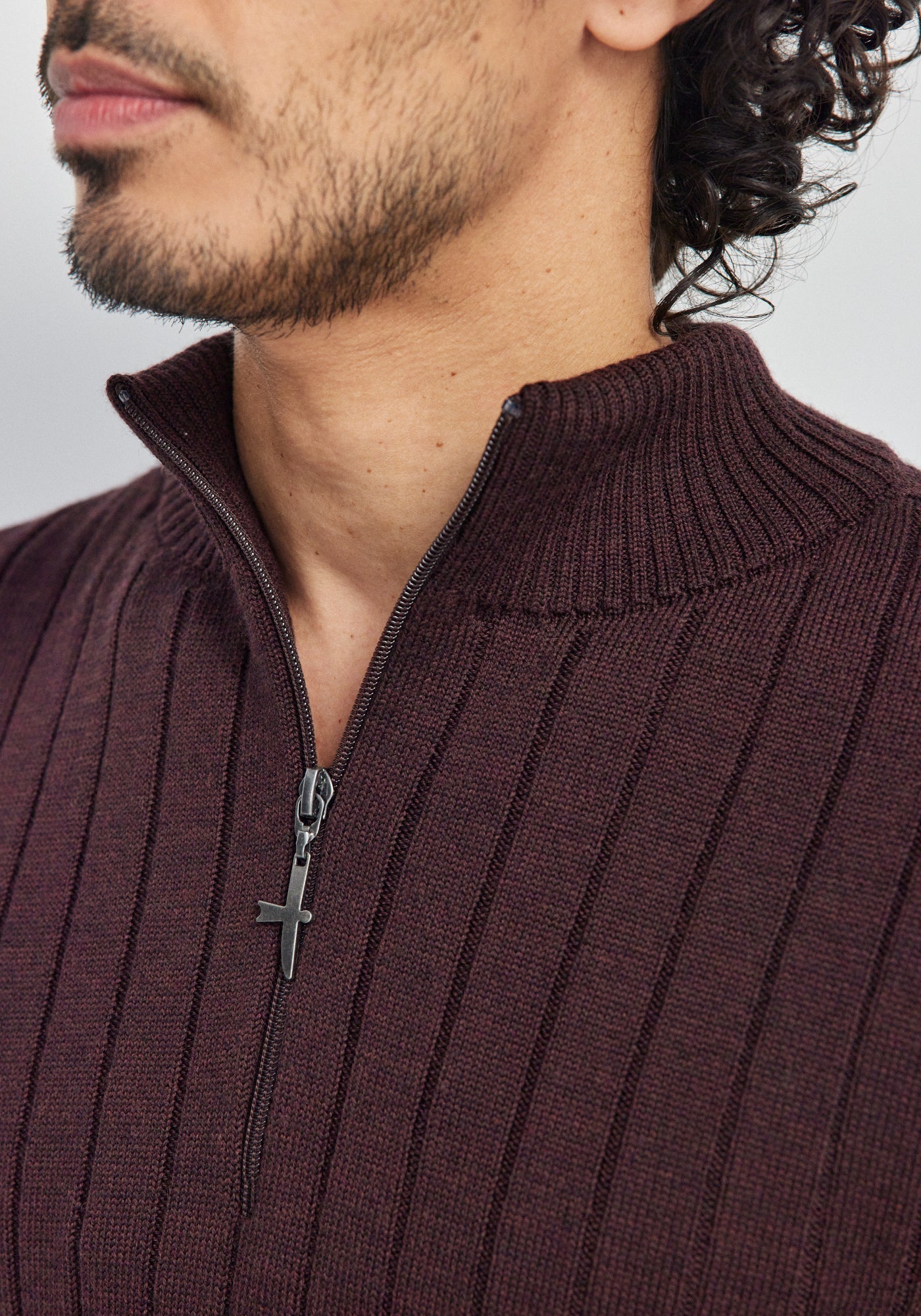 Untouched World Finn Merino Zip Sweater