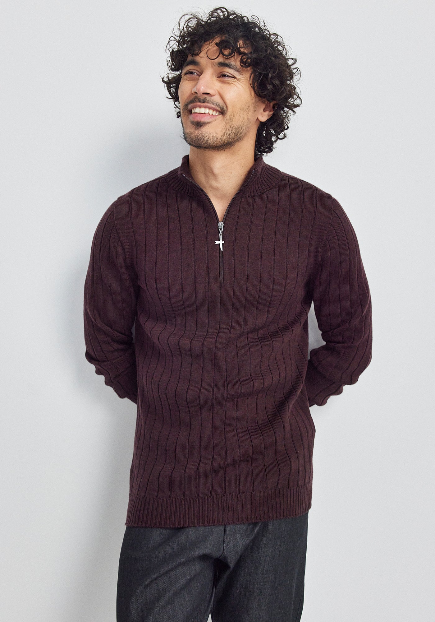 Untouched World Finn Merino Zip Sweater