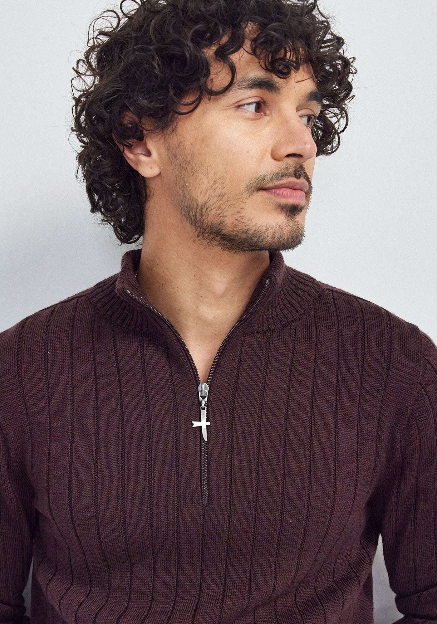 Untouched World Finn Merino Zip Sweater