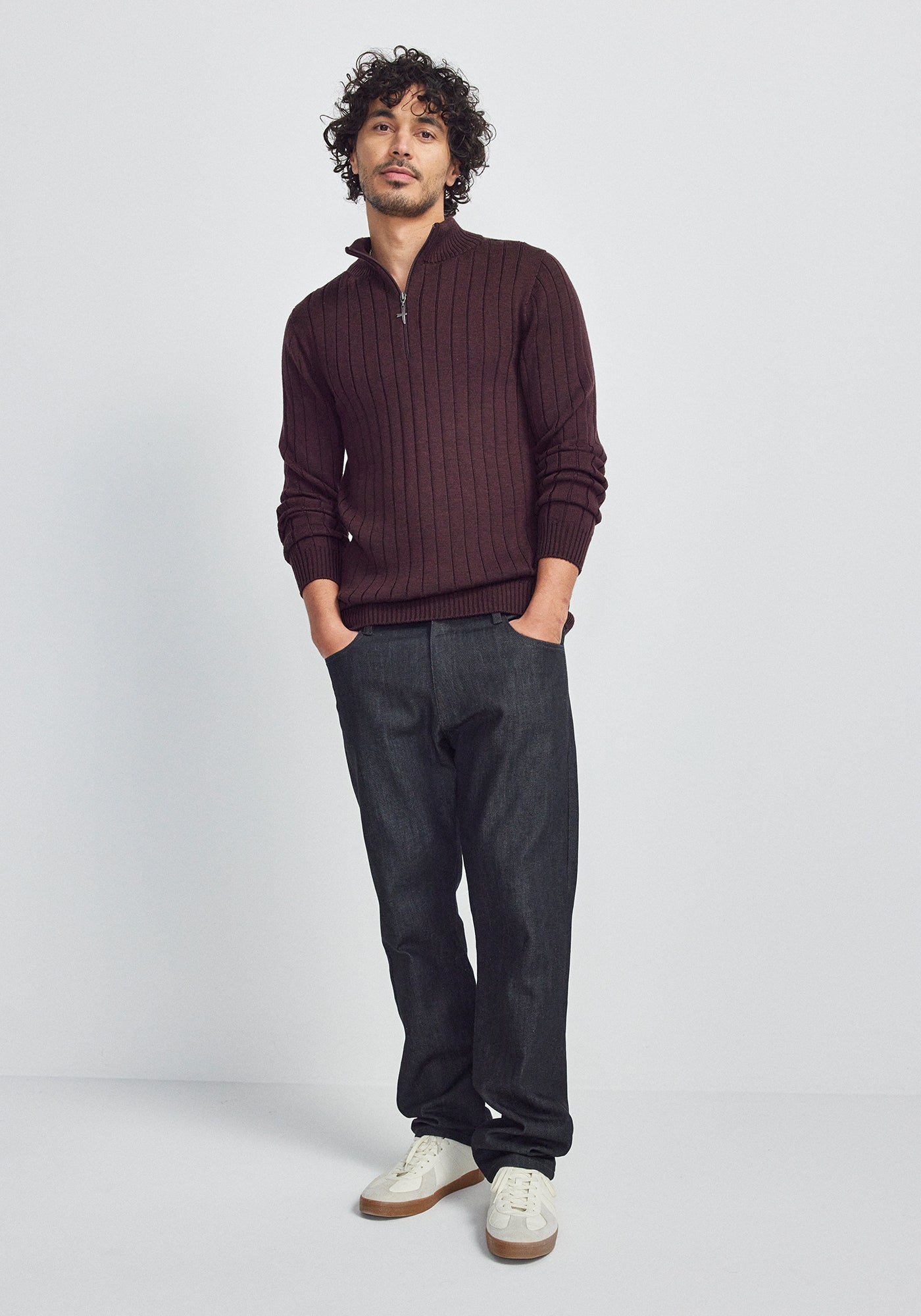 Untouched World Finn Merino Zip Sweater