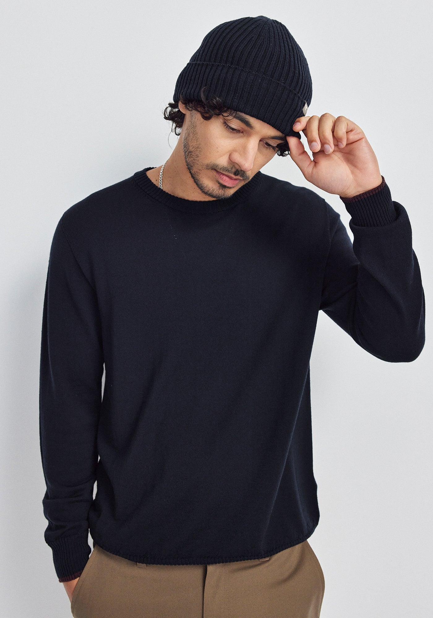 Untouched World Forest Beanie Deep Blue