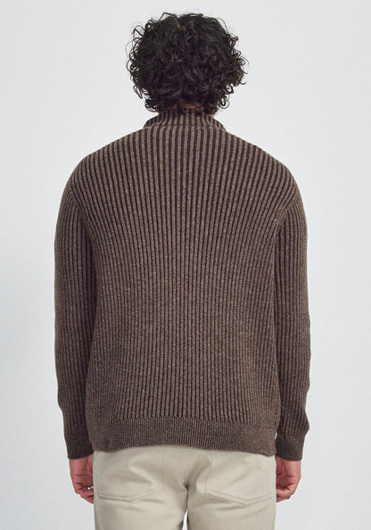 Untouched World Tanner Half Zip Punga Chocolate