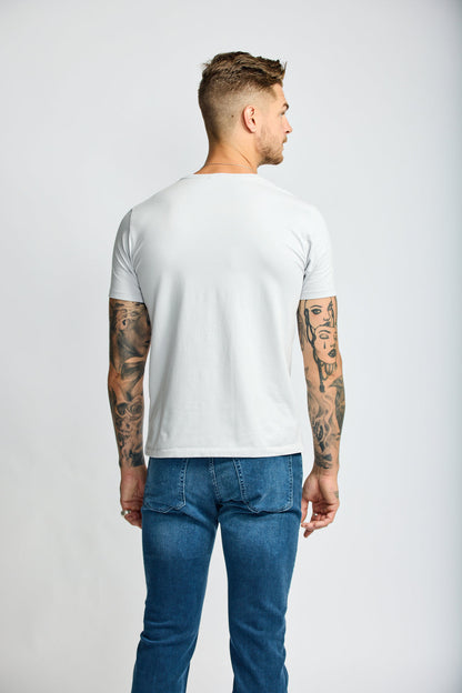 Easy Mondays CORE V Neck Cloud