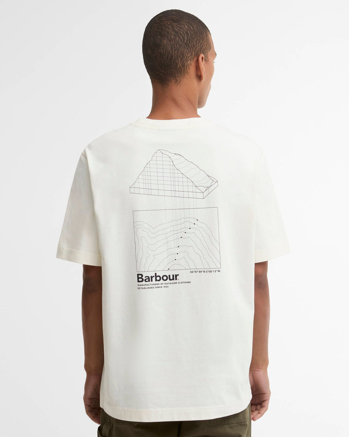 Barbour Woodbine Relaxed Graphic T-Shirt - Whisper White