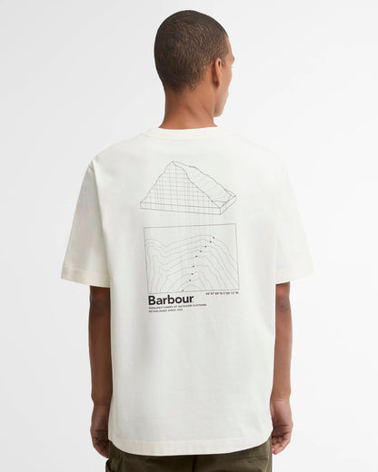 Barbour Woodbine Relaxed Graphic T-Shirt - Whisper White