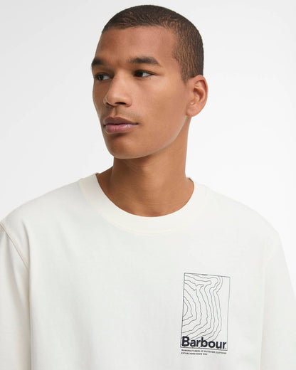 Barbour Woodbine Relaxed Graphic T-Shirt - Whisper White