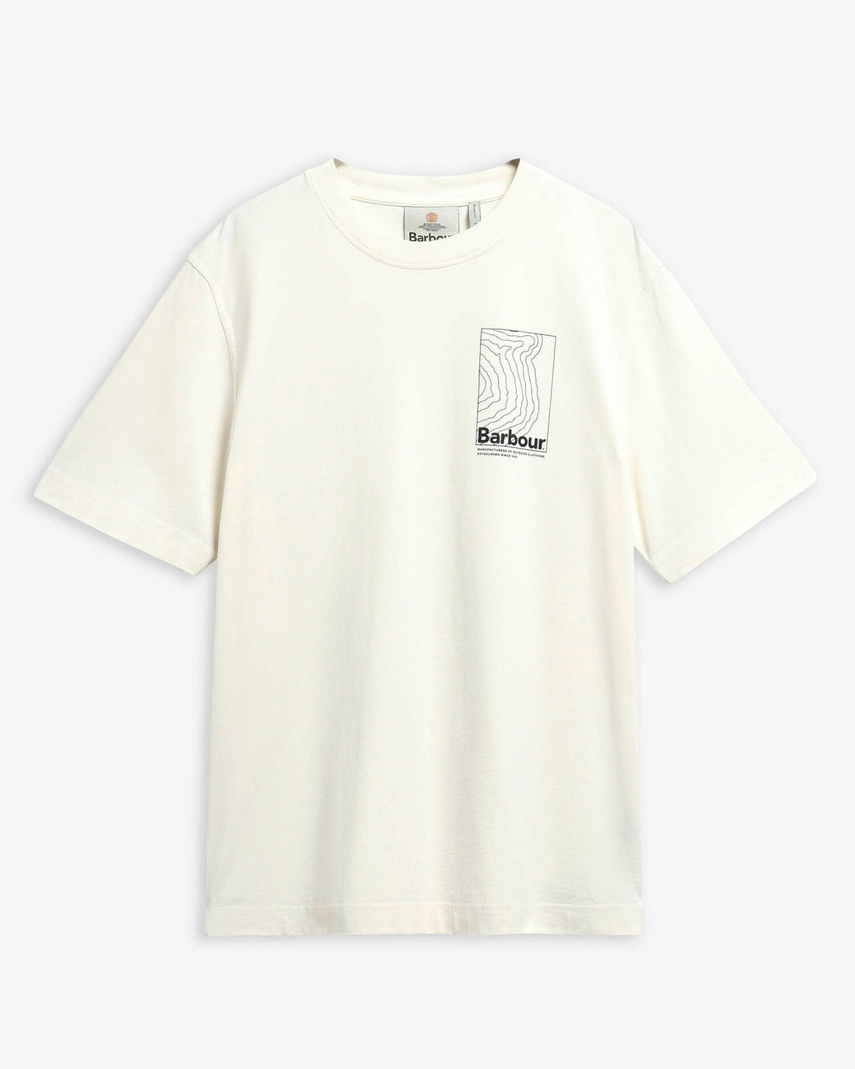 Barbour Woodbine Relaxed Graphic T-Shirt - Whisper White