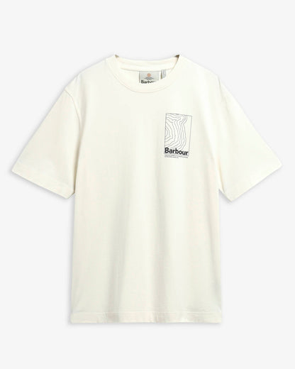 Barbour Woodbine Relaxed Graphic T-Shirt - Whisper White