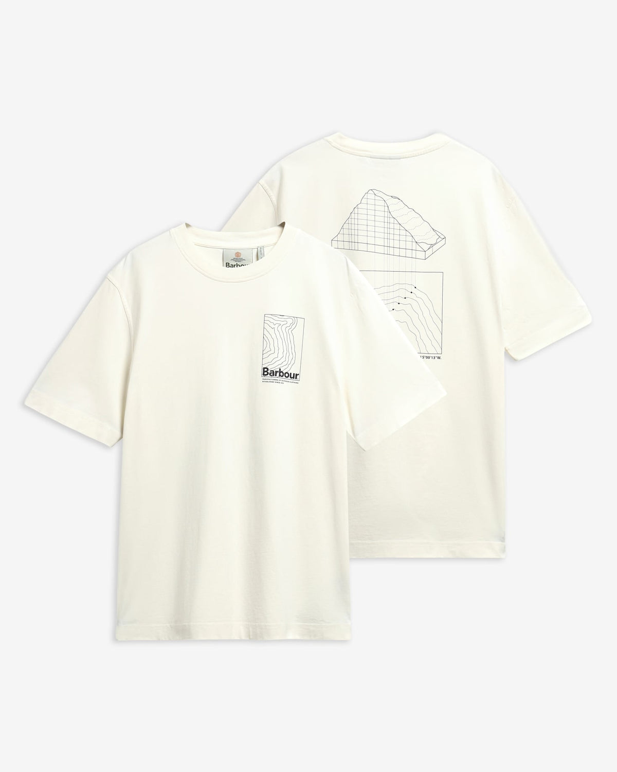 Barbour Woodbine Relaxed Graphic T-Shirt - Whisper White