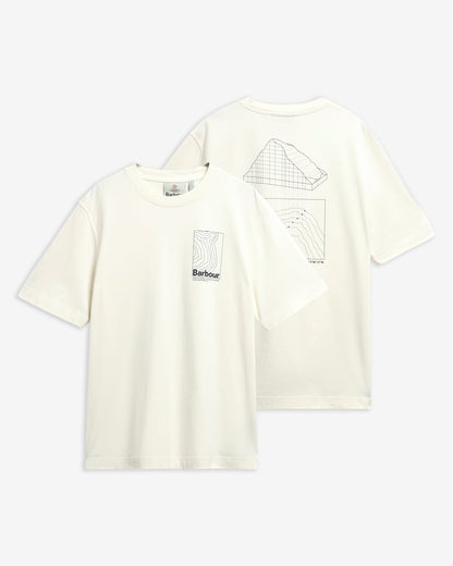 Barbour Woodbine Relaxed Graphic T-Shirt - Whisper White