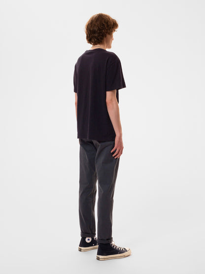 Nudie Roffe T-Shirt Black