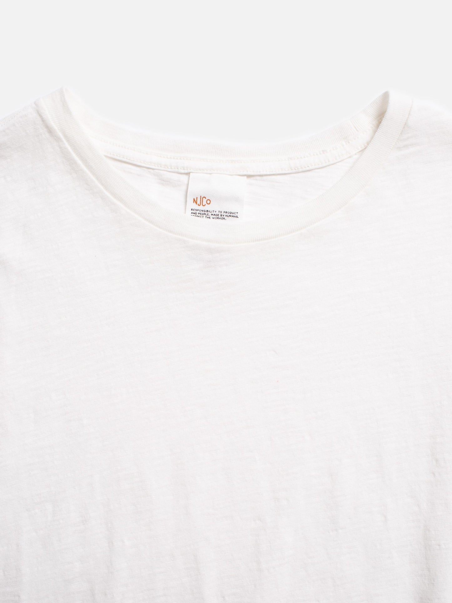 Nudie Roffe T-Shirt Off White